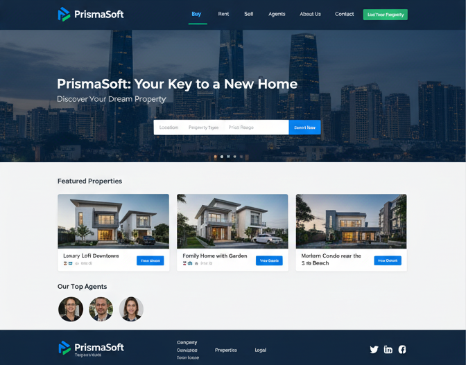 Real Estate Website