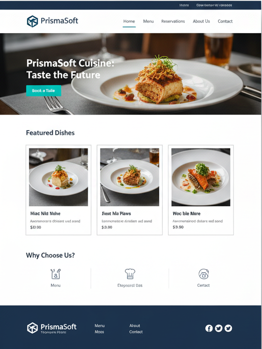 Restaurant Website